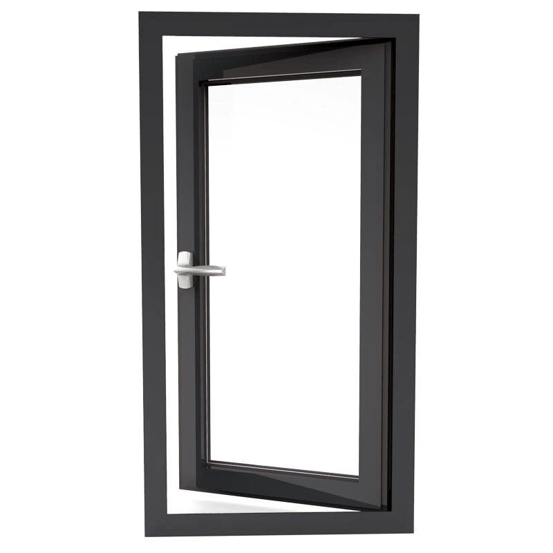 Aluminium Windows and Doors Aluminium Double Glass Sliding Window Building Material