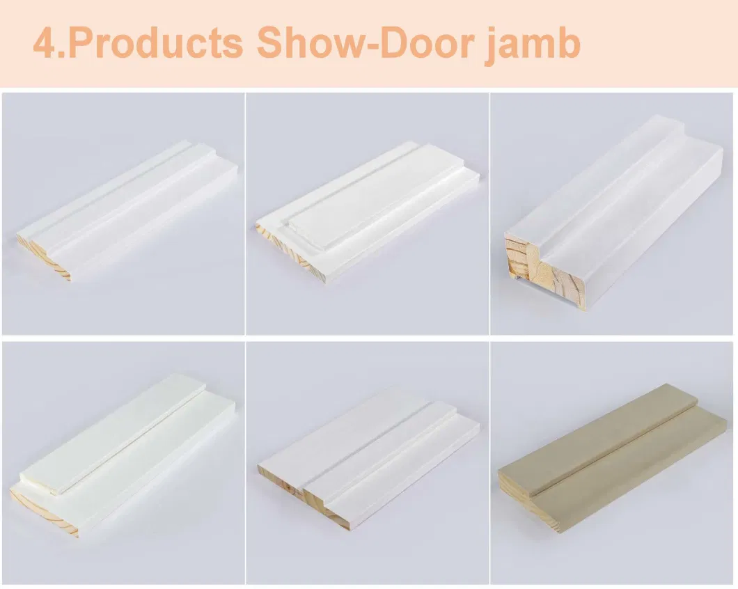 Door Mouldings White Primer Architrave Flat Design Casing